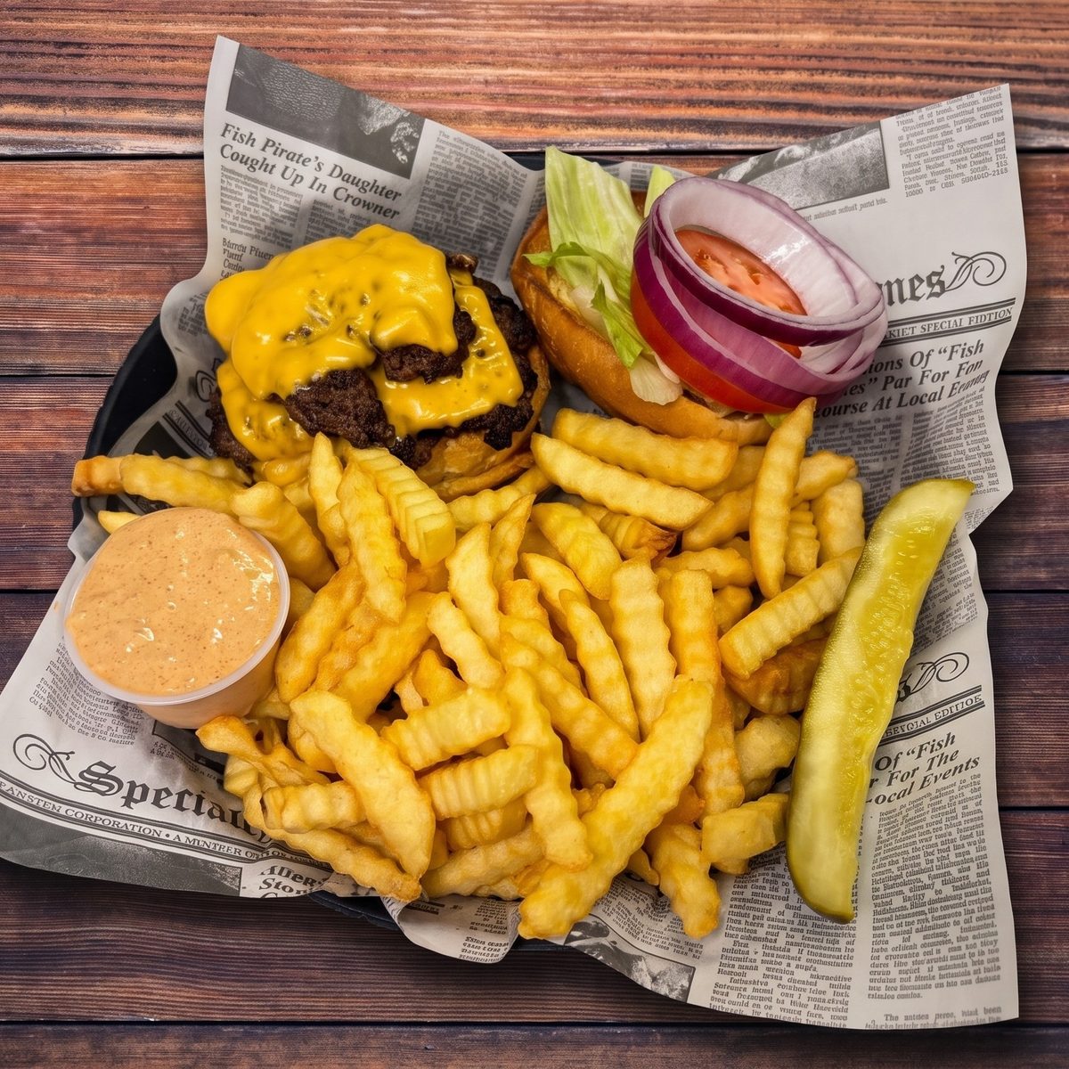 Wings, Burgers, and Pub Favorites